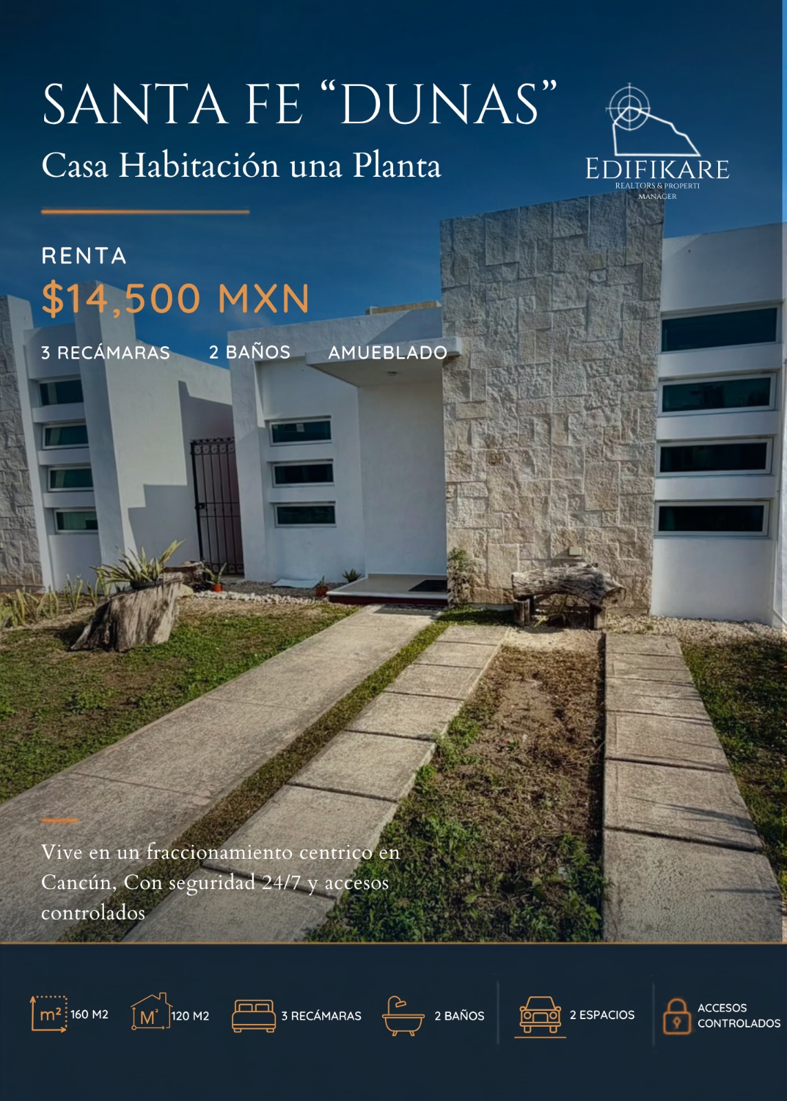 Casa en renta en Santa Fe - Cerrada Dunas Doradas foto 1