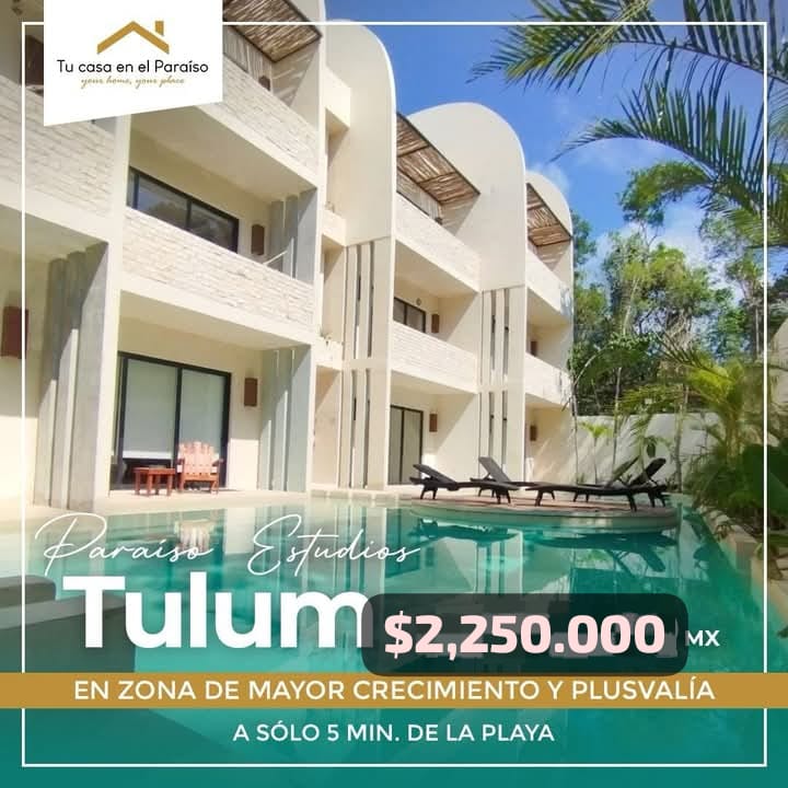 Departamento en venta en Tulum foto 1