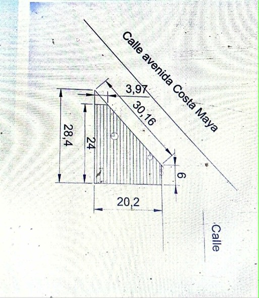 Terreno en venta en Avenida Costa Maya casi esquina con Avenida 20 de Noviembre foto 1