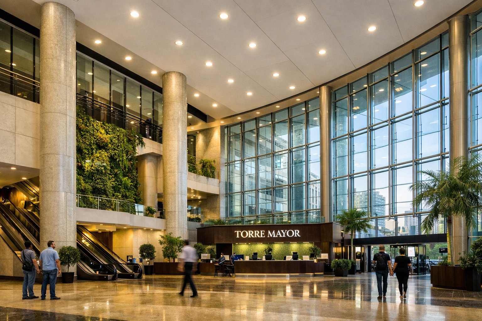 Comercial en renta, en Cuauhtémoc, Ciudad de México, 2 baños — Oficinas Privadas Premium en Renta ·Torre Mayor, Amueblada hasta para 7 Personas