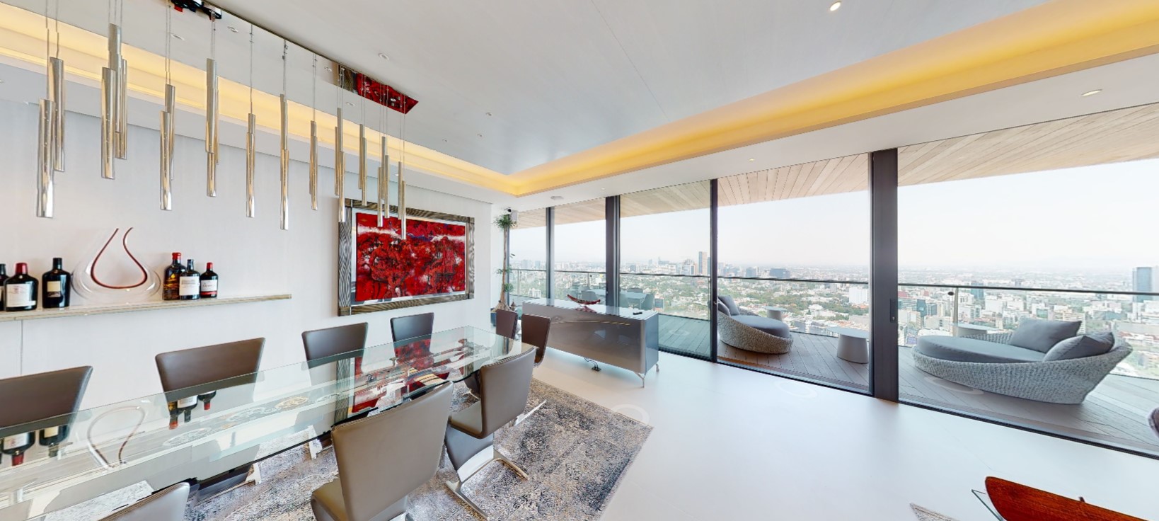 Casa en venta, en Miguel Hidalgo, Ciudad de México, 2 recámaras, 3 baños — Pent-house en Venta sobre Rubén Darío en Polanco - Vista 360, Tipo Resort ! (foto 3)