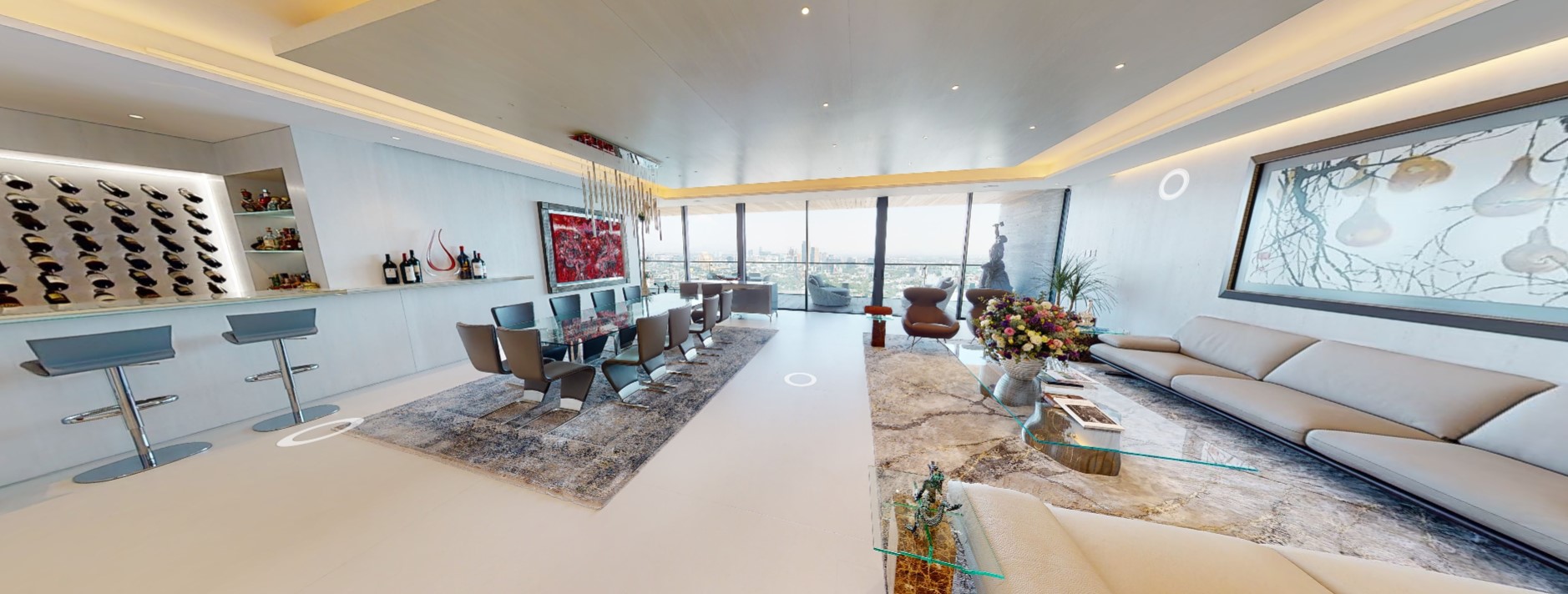 Casa en venta, en Miguel Hidalgo, Ciudad de México, 2 recámaras, 3 baños — Pent-house en Venta sobre Rubén Darío en Polanco - Vista 360, Tipo Resort ! (foto 2)