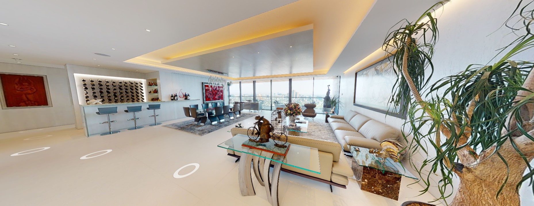 Casa en venta, en Miguel Hidalgo, Ciudad de México, 2 recámaras, 3 baños — Pent-house en Venta sobre Rubén Darío en Polanco - Vista 360, Tipo Resort !