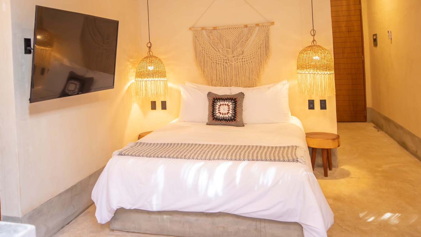 Casa en venta, en Tulum, Quintana Roo, 1 recámaras, 1 baños — Lofts de Lujo en Venta · Tulum · Caribe Mexicano · 36 y 42 m2 · Terraza (foto 3)