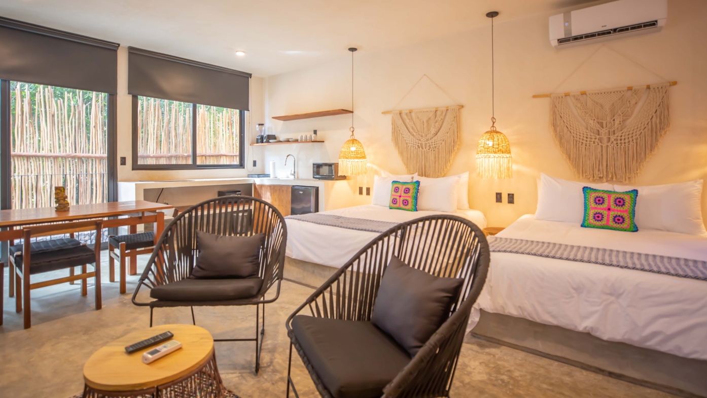 Lofts de Lujo en Venta · Tulum · Caribe Mexicano · 36 y 42 m2 · Terraza 7