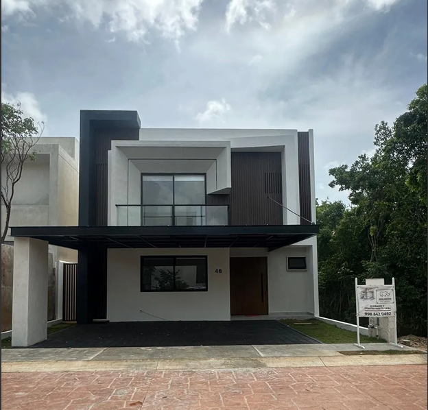 Casa en renta, en cancun, Quintana Roo, 4 recámaras, 1 baños — Residencia en Renta Vía Cumbres