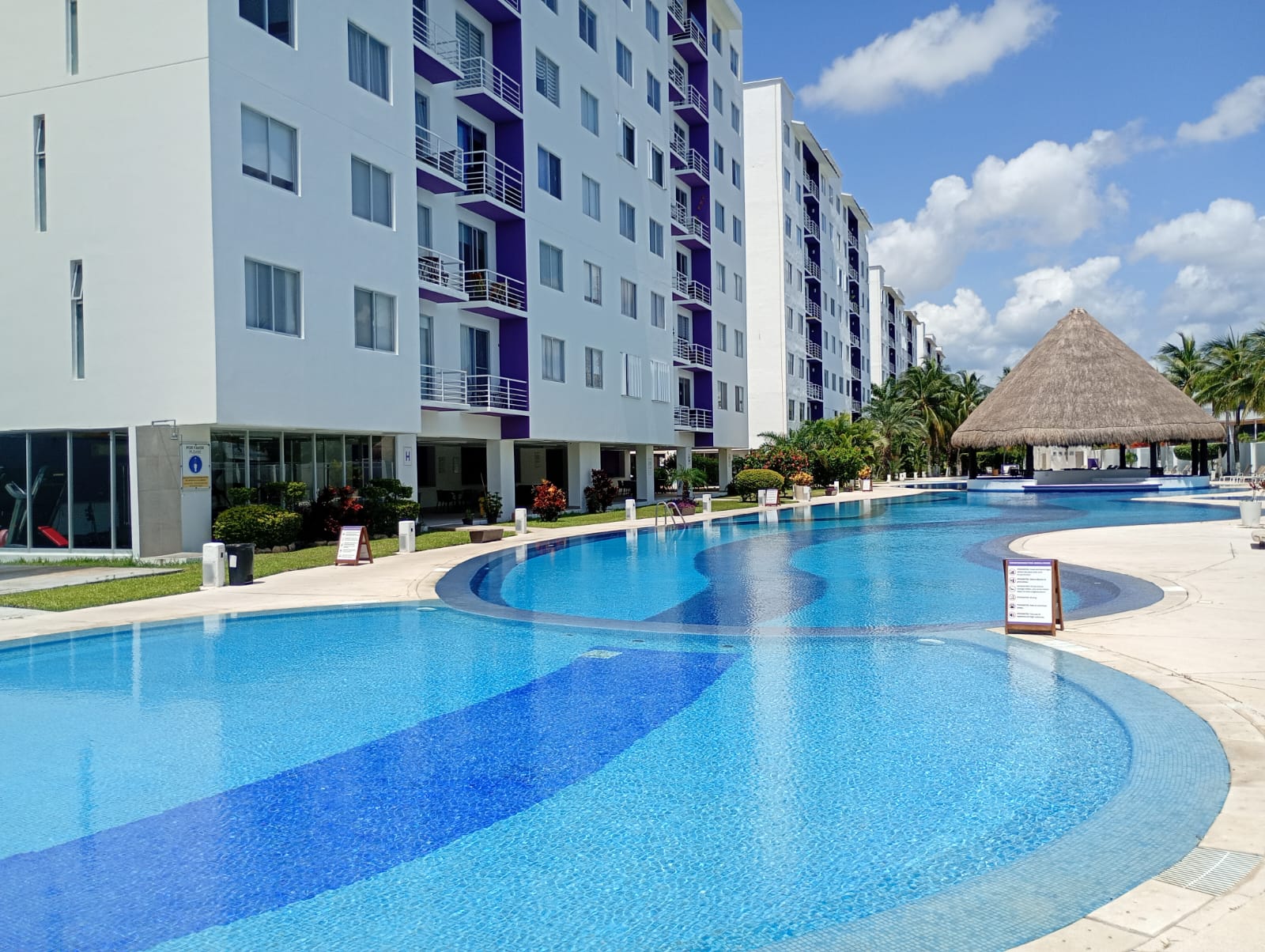 Departamento en renta, en Benito Juárez , Quintana Roo, 2 recámaras, 2 baños — Departamento en Renta en Cancún Amueblado  (foto 2)