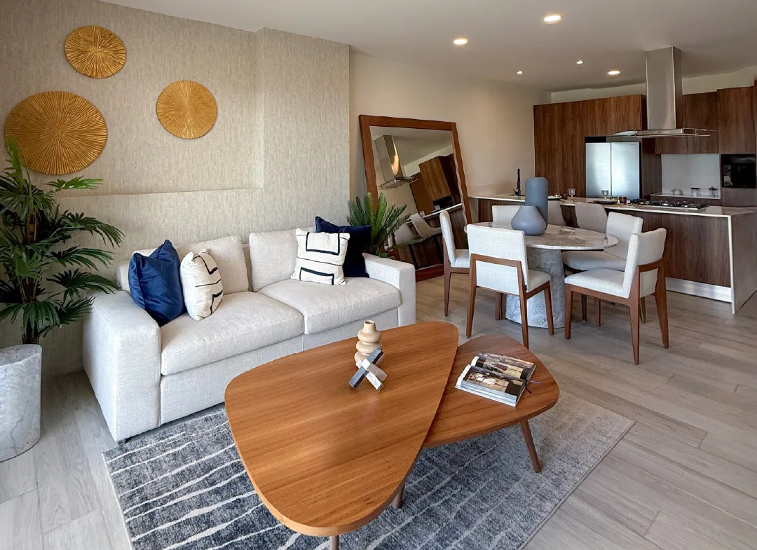 Departamento en venta, en Cancún, Quintana Roo, 2 recámaras, 2 baños — Departamento en Venta en Zelva 44, Río Residencial, Cancún (foto 4)