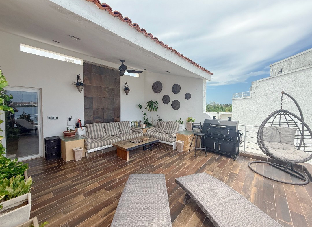 Departamento en venta, en Cancún, Quintana Roo, 2 recámaras, 2 baños — Penthouse en Venta en Condo Azul 24, Pok Ta Pok, Cancún (foto 3)