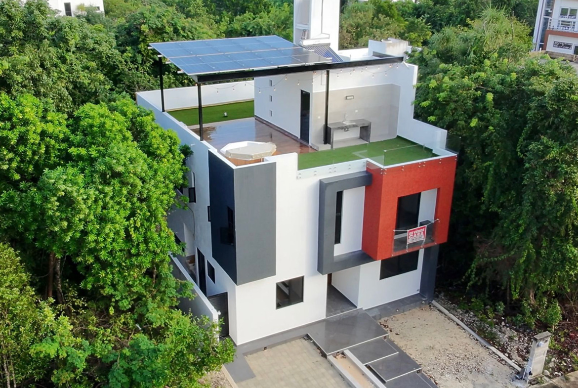 Casa en venta, en Puerto Morelos, Quintana Roo, 4 recámaras, 4 baños — Casa de Lujo en Venta en Aldea Ha, Puerto Morelos