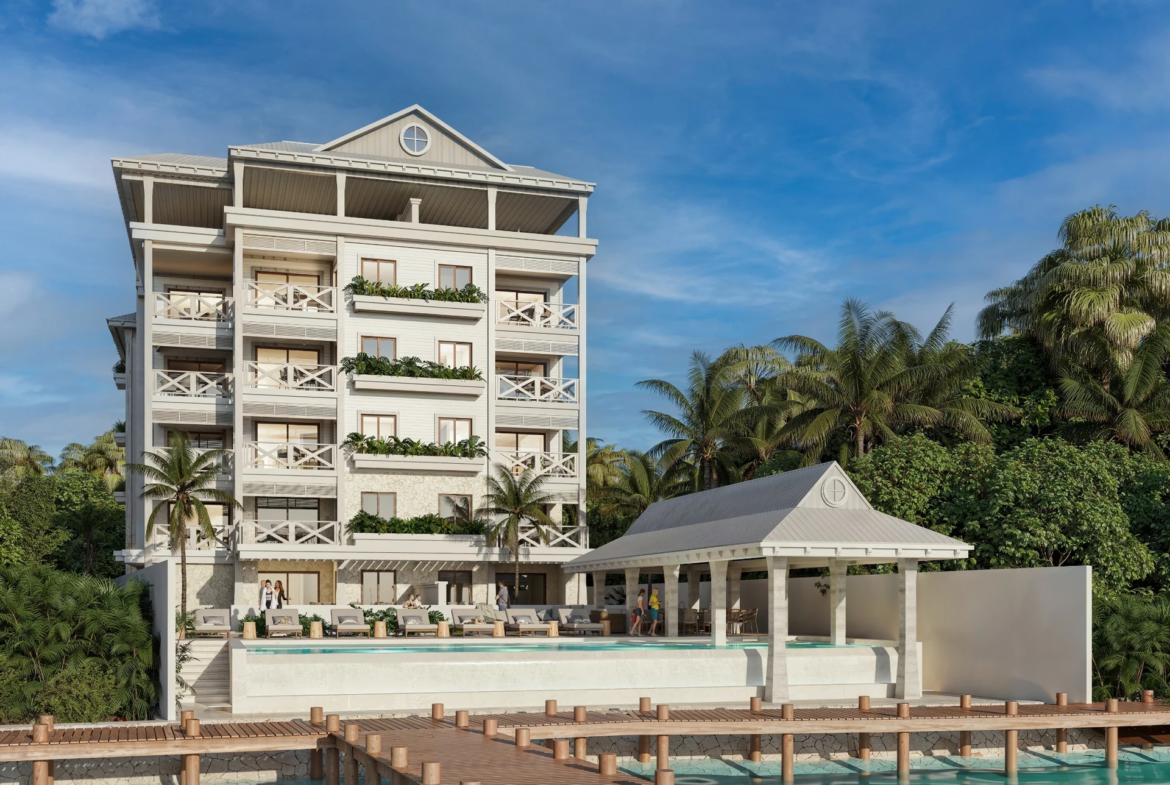 Departamento en venta, en Isla Mujeres, Quintana Roo, 2 recámaras, 3 baños — Departamento en Venta en Isola BLU Isla Mujeres | 127 m² Frente al Mar (foto 2)