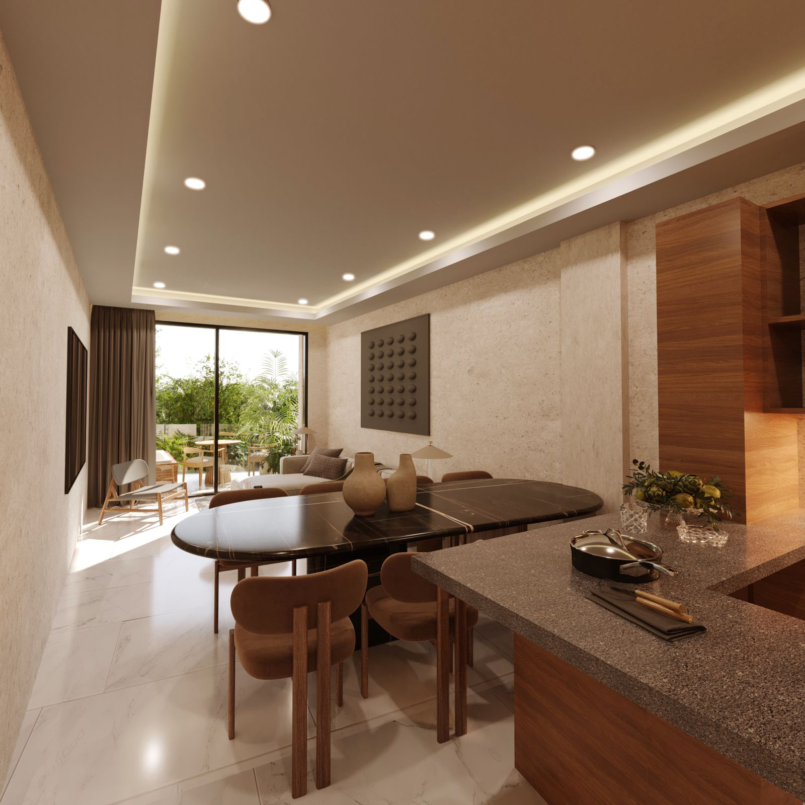 Departamento en venta, en Puerto Morelos, Quintana Roo, 12 recámaras, 1 baños — Thea Condos Puerto Morelos | Departamentos Frente al Mar en Venta (foto 2)