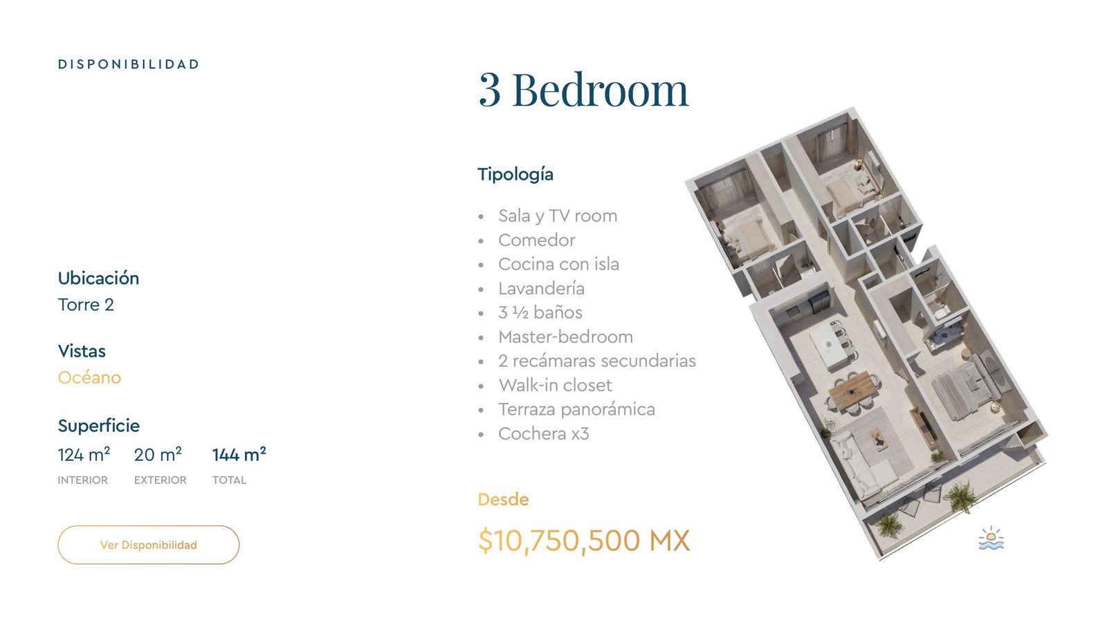 Ocean Towers Costa Mujeres | Departamentos y Penthouses en Preventa 10