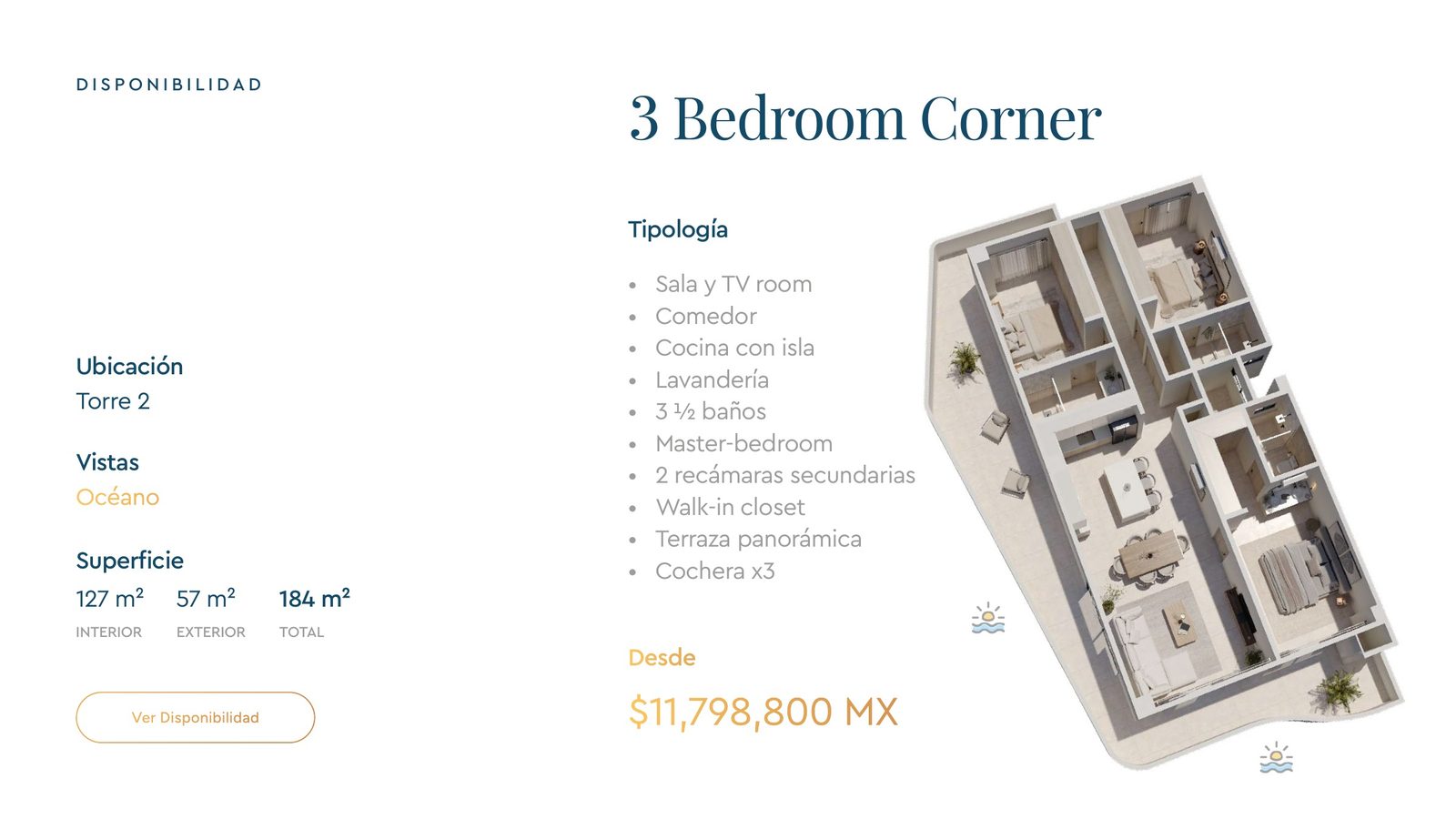 Ocean Towers Costa Mujeres | Departamentos y Penthouses en Preventa 11