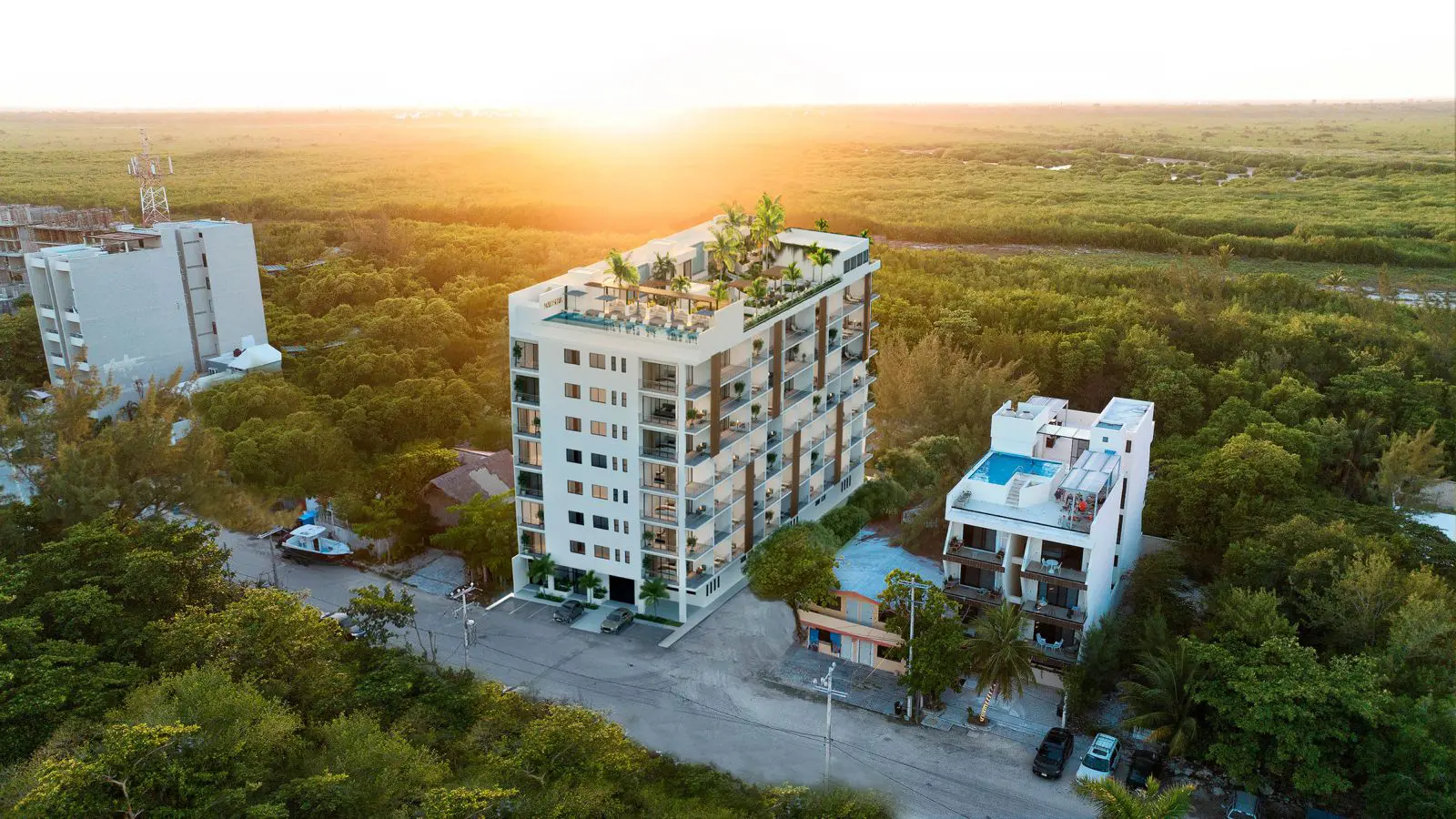 Departamento en venta, en Puerto Morelos, Quintana Roo — Mar a Selva Puerto Morelos