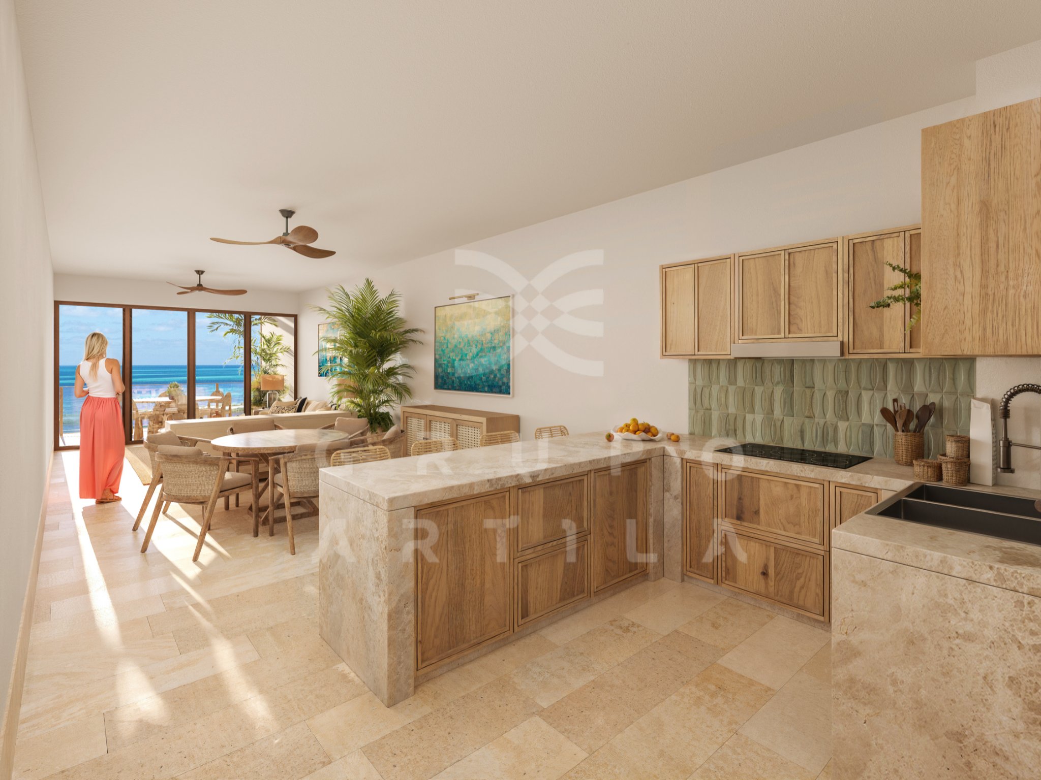 Departamento en venta, en Isla Mujeres, Quintana Roo — La Salina Isla Mujeres – Departamentos en Preventa desde $495,000 USD (foto 4)