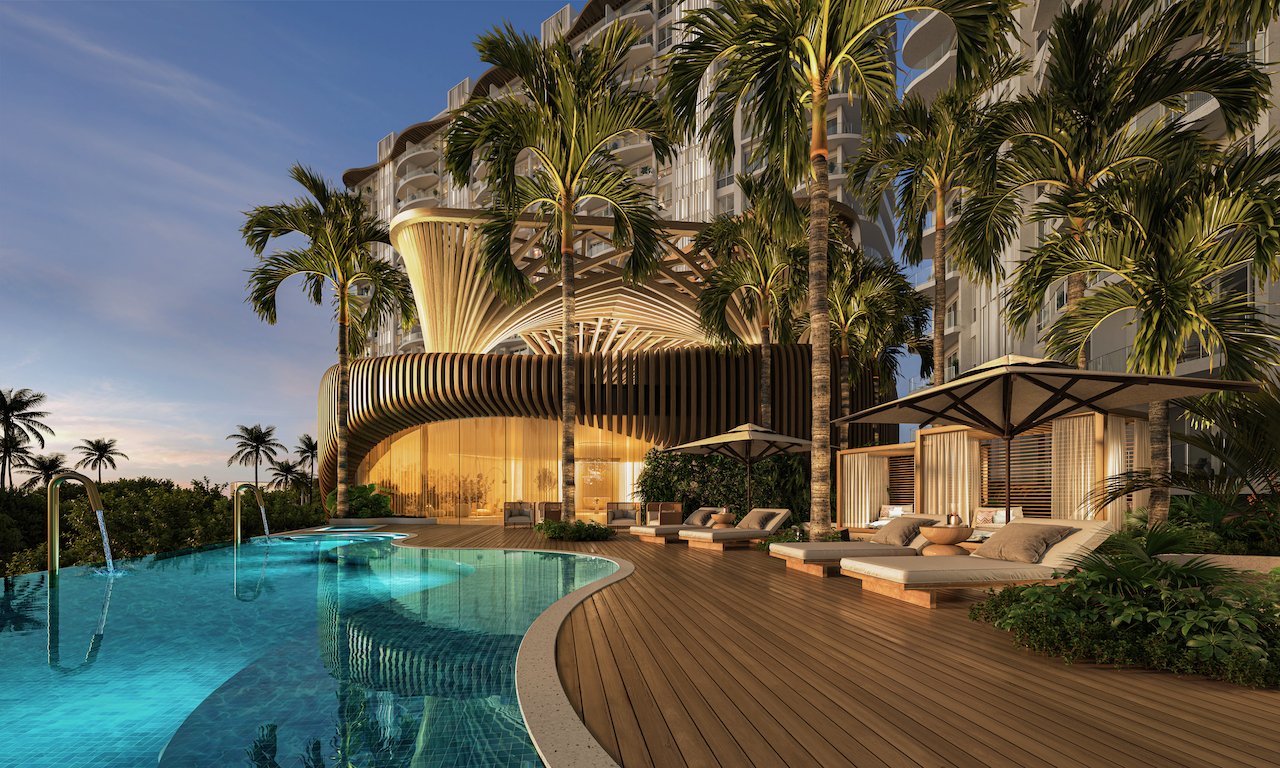 Departamento en venta, en Cancún, Quintana Roo, 35 recámaras, 3 baños — One Laguna Cancún | Departamentos con Marina Privada en la Laguna Nichupté (foto 3)