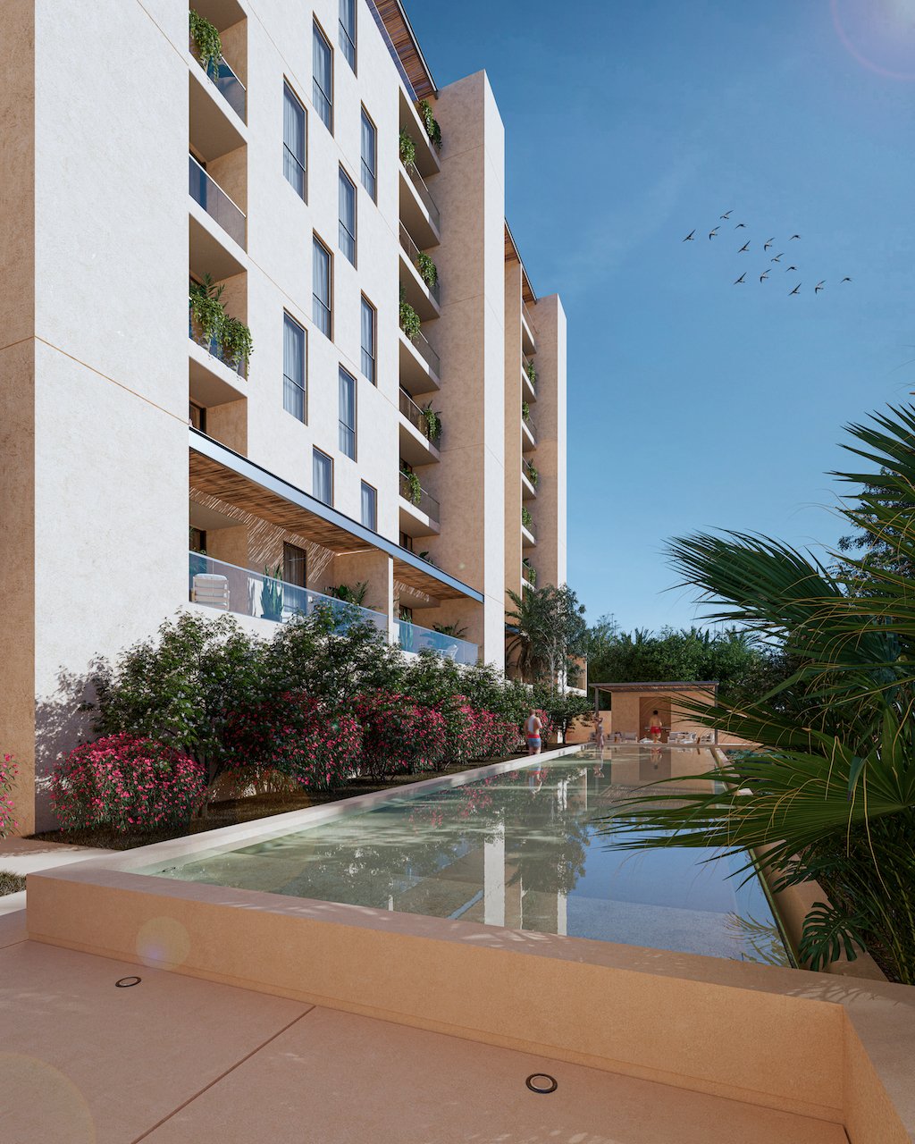 Departamento en venta, en Cancún, Quintana Roo, 13 recámaras, 1 baños — Esther Wow Condos | Departamentos en Venta en Vía Cumbres, Cancún (foto 3)