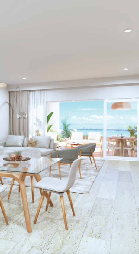 Departamento en venta, en Cancún, Quintana Roo, 23 recámaras, 2 baños — Villalta Laguna (foto 3)