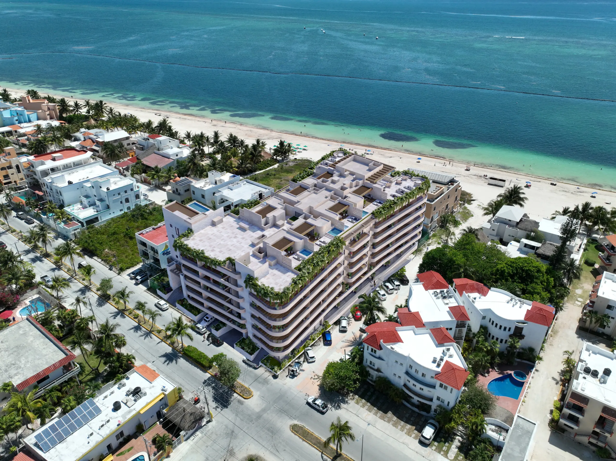 Departamento en venta, en Puerto Morelos, Quintana Roo — Sole Blu Puerto Morelos (foto 2)