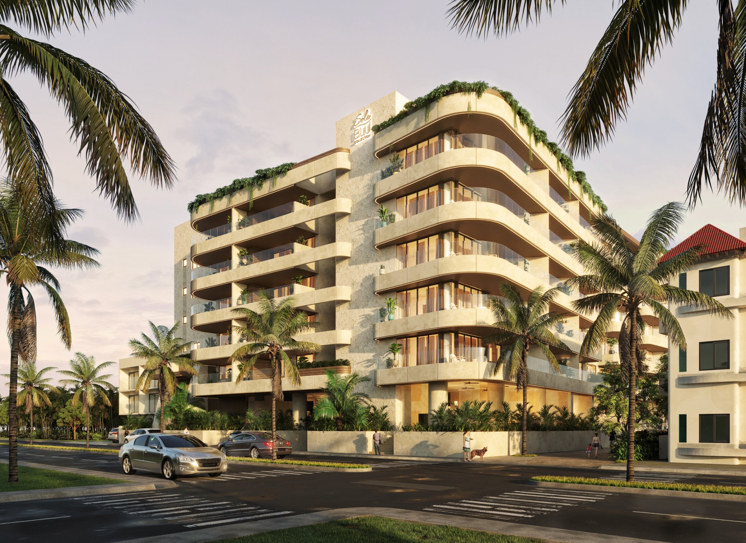 Departamento en venta, en Puerto Morelos, Quintana Roo — Sole Blu Puerto Morelos