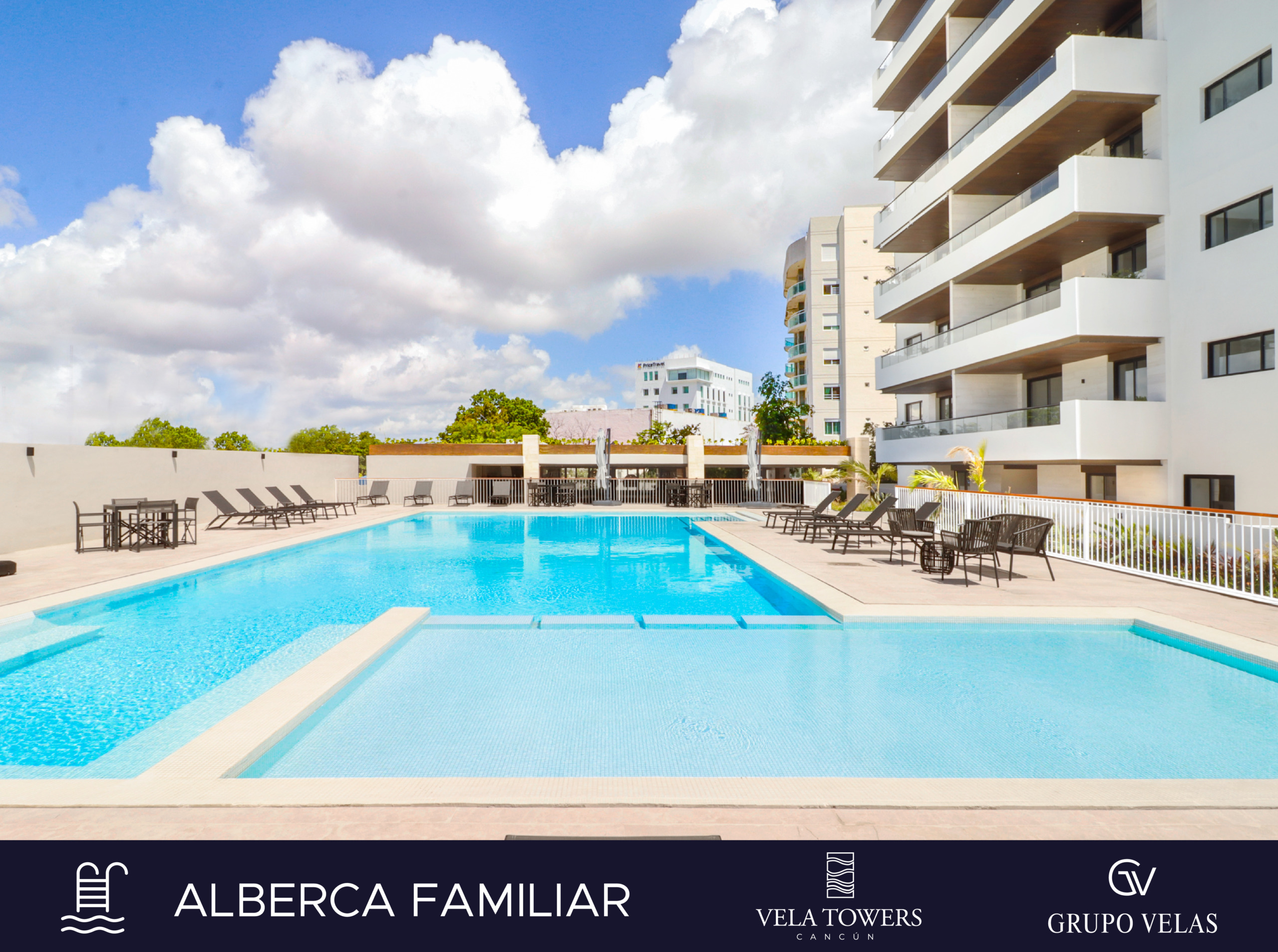 Departamento en venta, en Cancún, Quintana Roo, 3 recámaras — Vela Towers Cancún | Departamentos de Lujo en Venta, SM 13