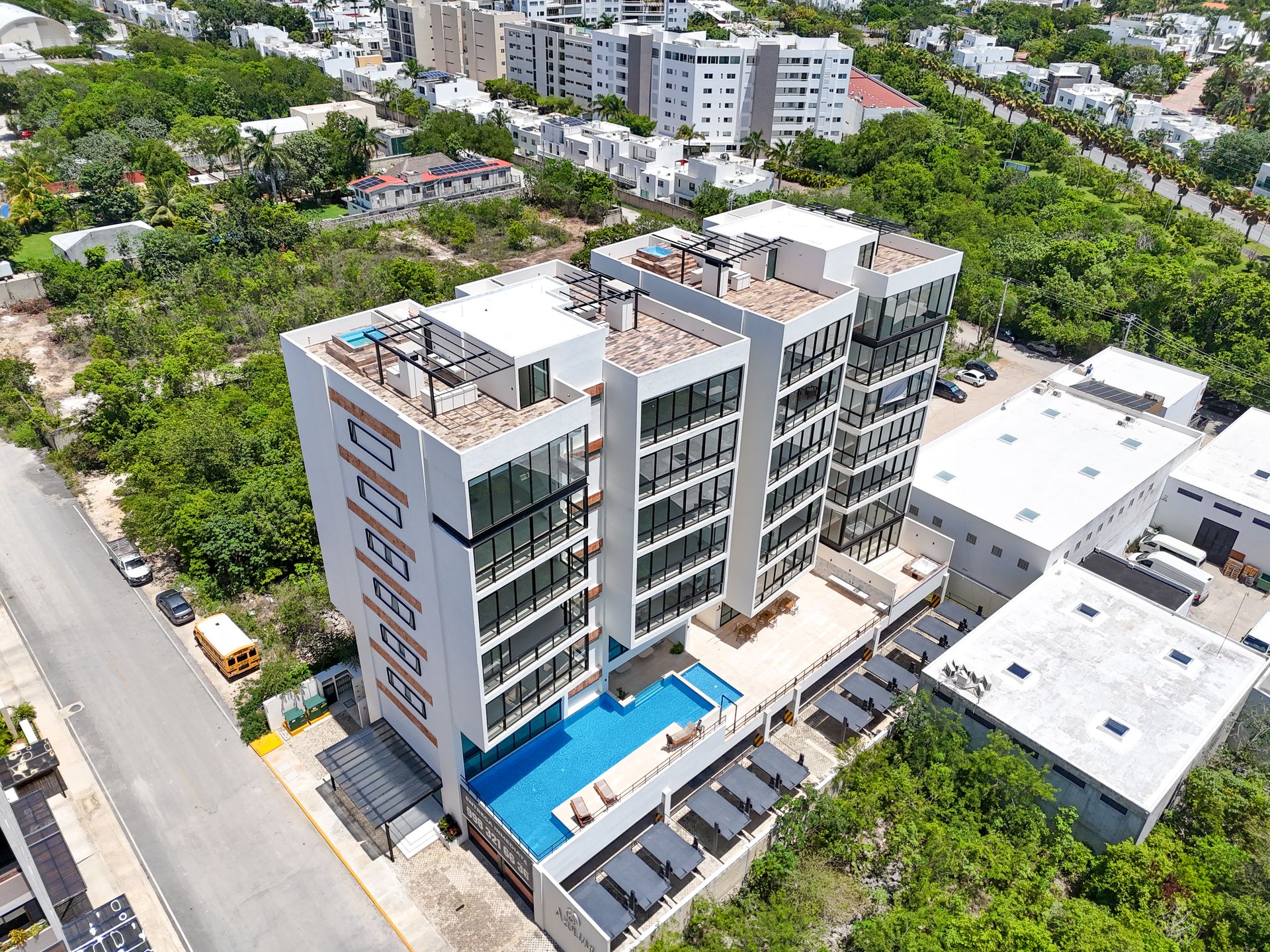 Departamento en venta, en Cancún, Quintana Roo, 2 recámaras, 2 baños — Punta Veinte | Departamentos en Venta en Huayacán, Entrega Inmediata (foto 2)