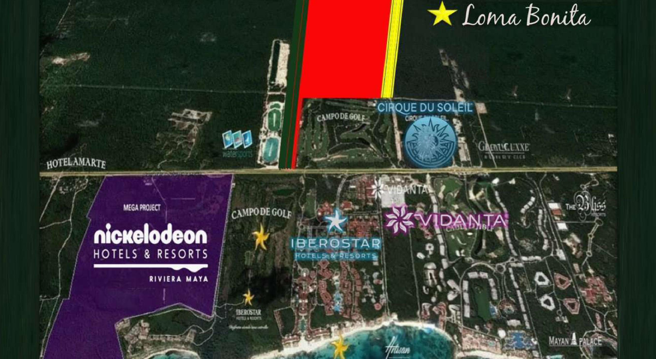 Terreno en venta, en Solidaridad, Quintana Roo — Terreno en Venta en Carretera Cancún-Tulum, Solidaridad | 108 Hectáreas Frente a (foto 4)