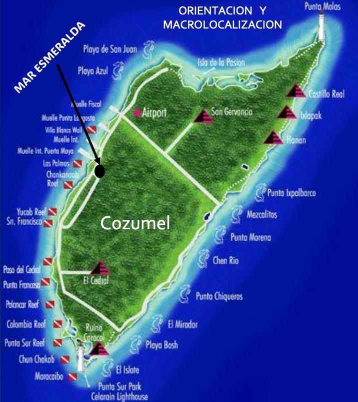 Terreno en venta, en Cozumel, Quintana Roo — Terreno Comercial en Venta en Cozumel | Zona Hotelera Sur, 21,692 m² Uso Mixto (foto 2)