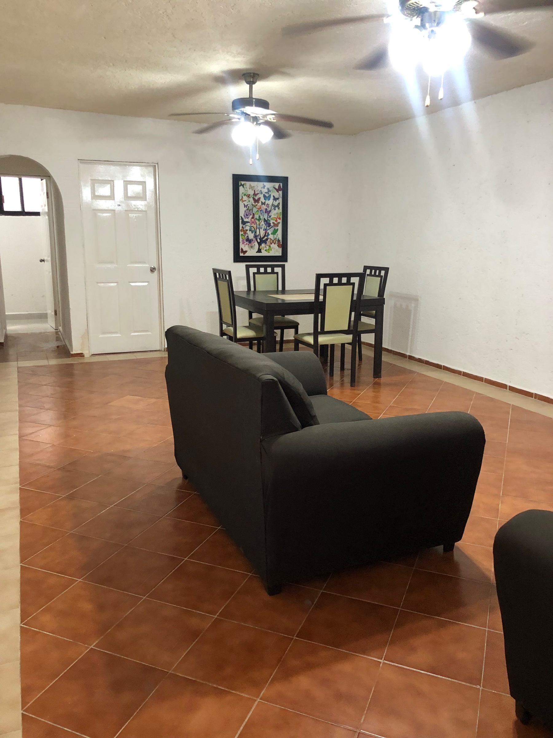 Departamento en renta, en Cancún , Quintana Roo, 3 recámaras, 1 baños — Departamento en Renta en A, Cancún