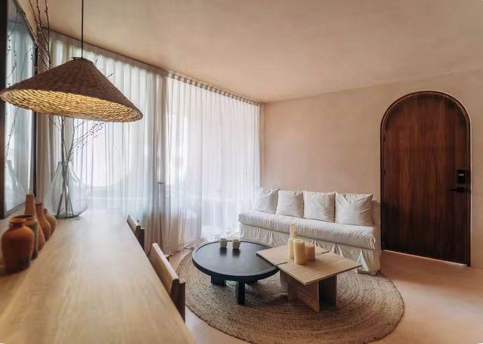Departamento amueblado de 1 recámara en Babel Wellness Living, Tulum. 55 m², jacuzzi privado, entrega inmediata y operación condo-hotelera. Incluye amenidades wellness y spa.