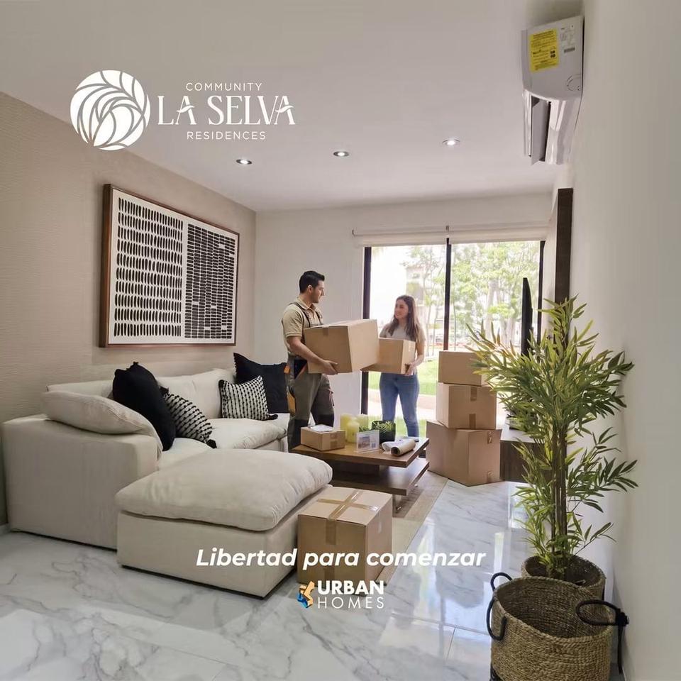 Preventa de departamento modelo TERRA en La Selva Residences. 2 recámaras, 87 m², entrega inmediata en Playa del Carmen con amenidades premium y seguridad 24/7.