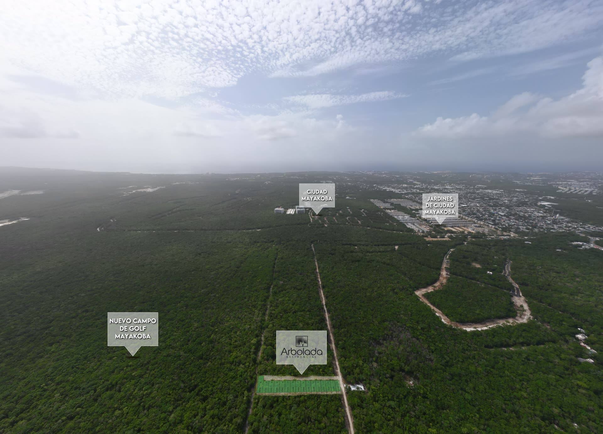 Residencial Arbolada en Playa del Carmen